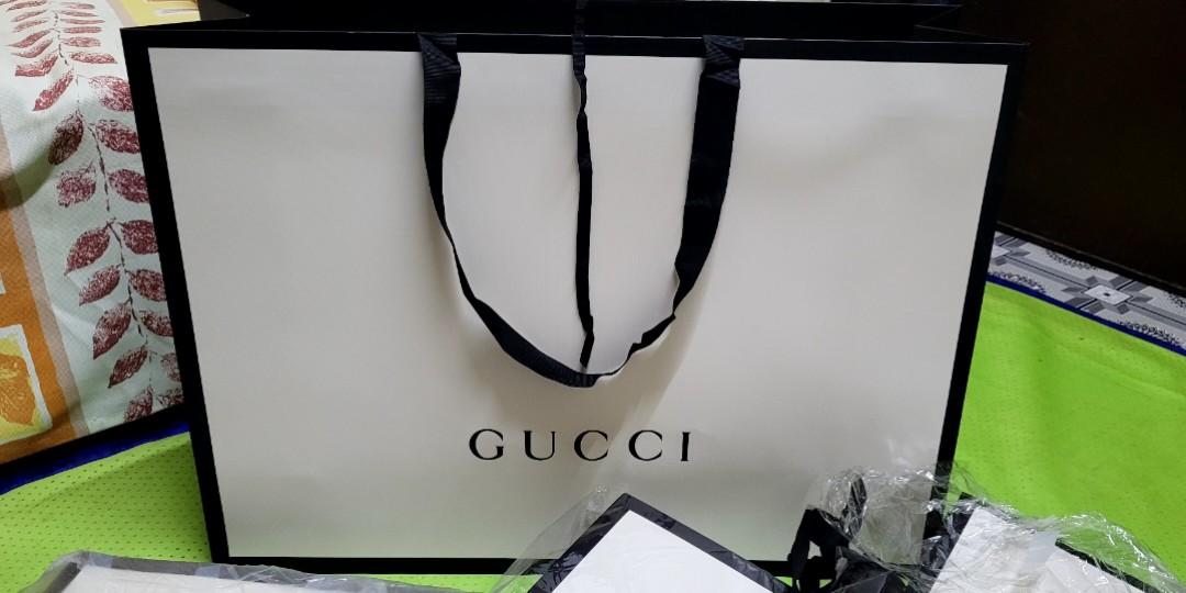 Gucci paper bag for sale store