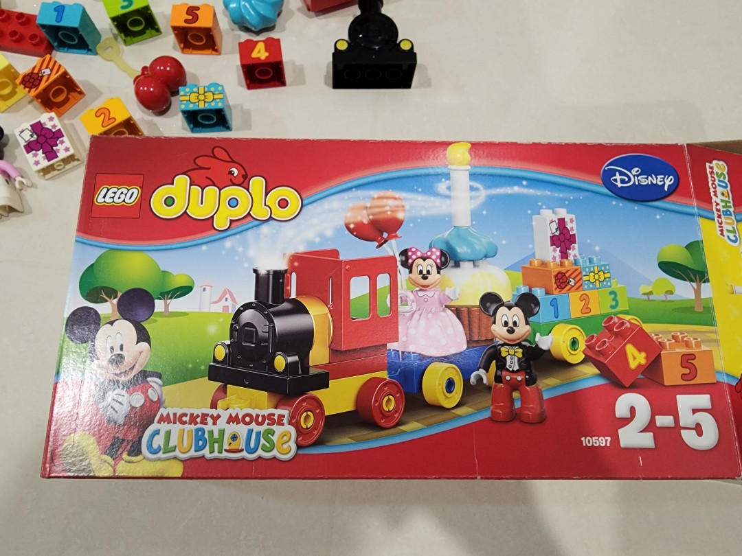 Gelijkmatig incompleet regelmatig 10597 Lego Duplo Mickey Mouse & Minnie Birthday Parade out of print,  Hobbies & Toys, Toys & Games on Carousell