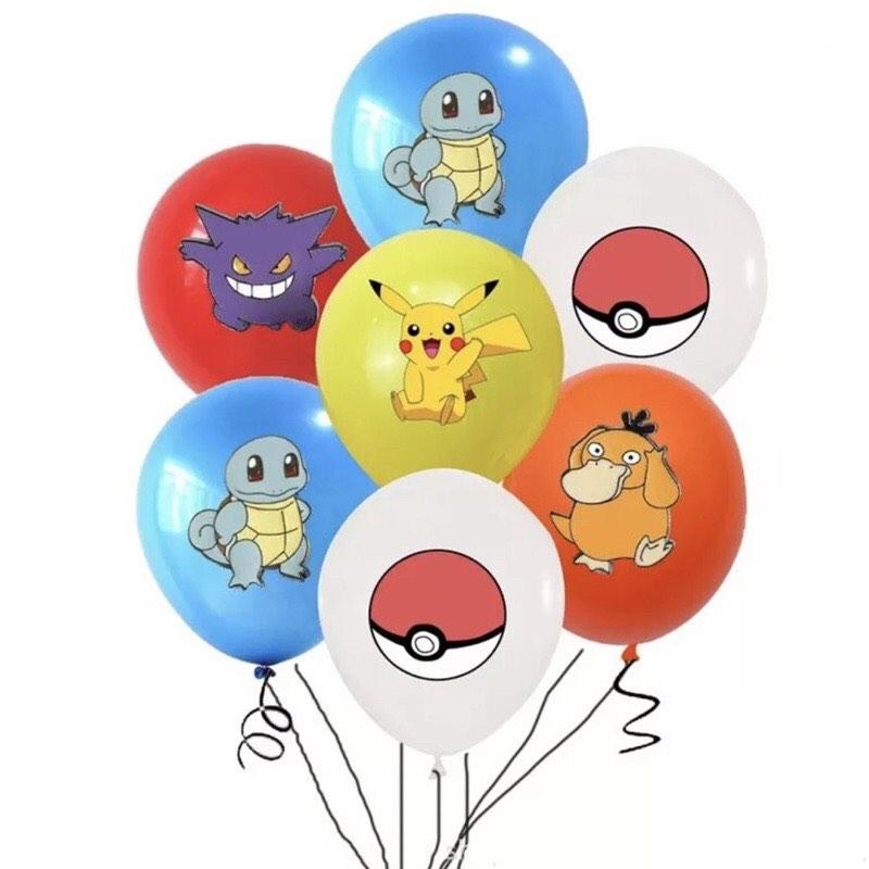 6 ballons latex Pokémon™ 30 cm