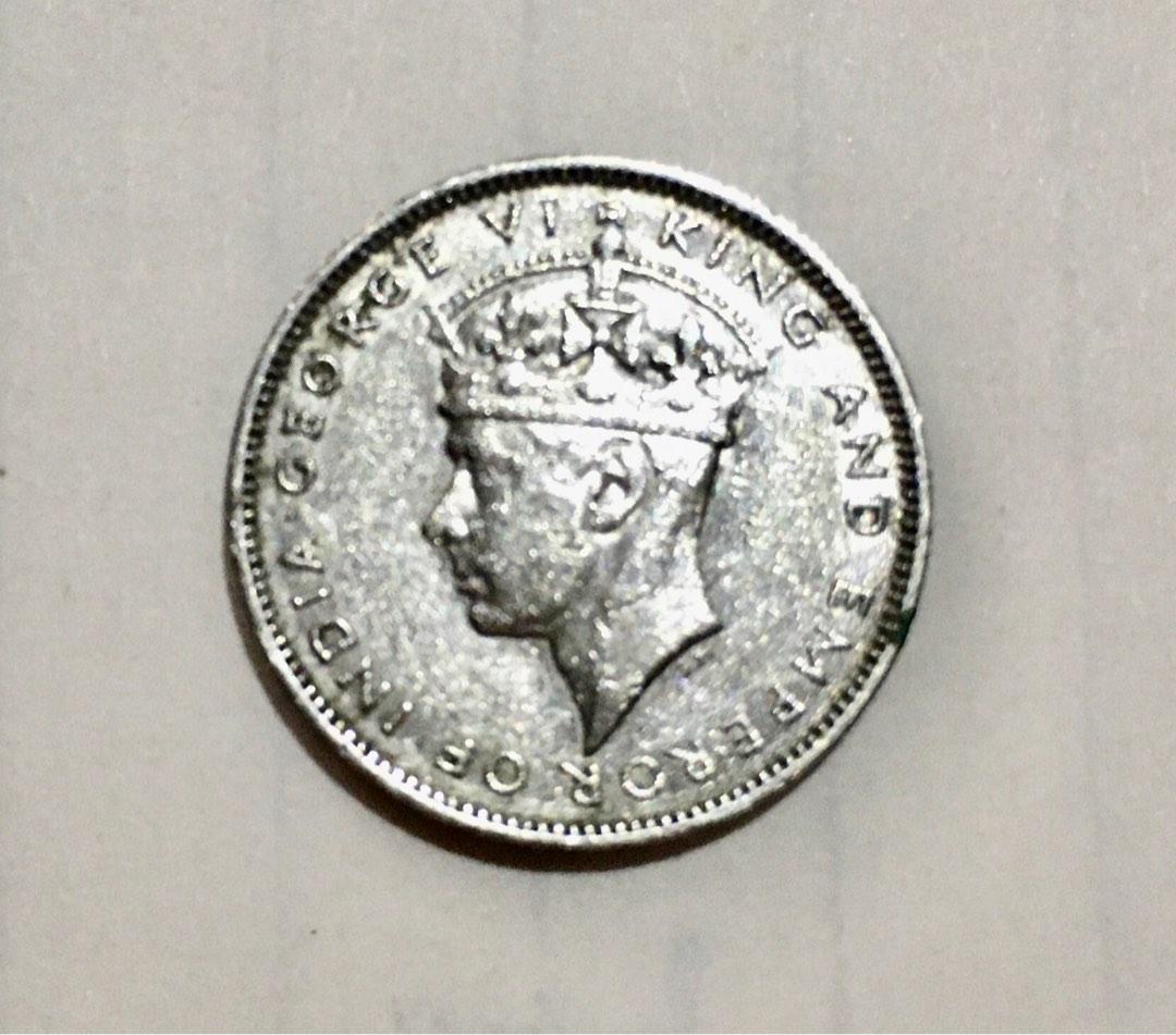 英皇喬治六世1938年1毫硬幣港幣, 興趣及遊戲, 收藏品及紀念品, 錢幣- Carousell