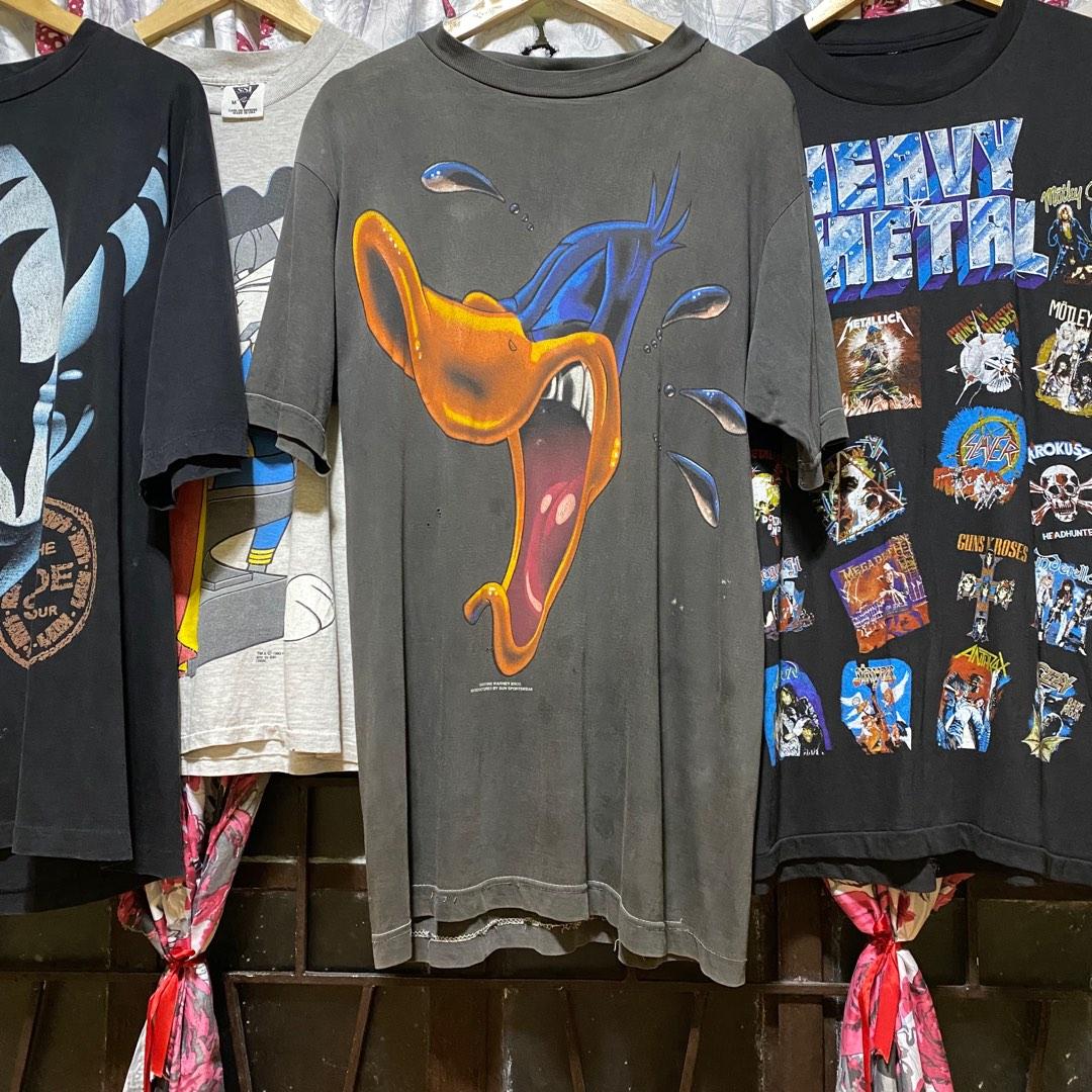 1995 Daffy Duck Looney Tunes Vintage Cartoon shirt tee, Men's