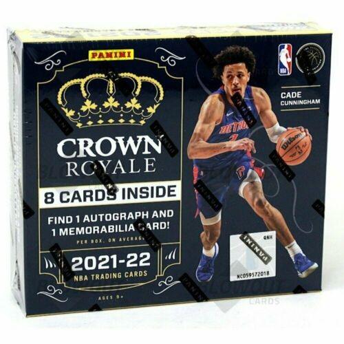 2021-22 panini crown basketball hobby box, 興趣及遊戲, 收藏品及