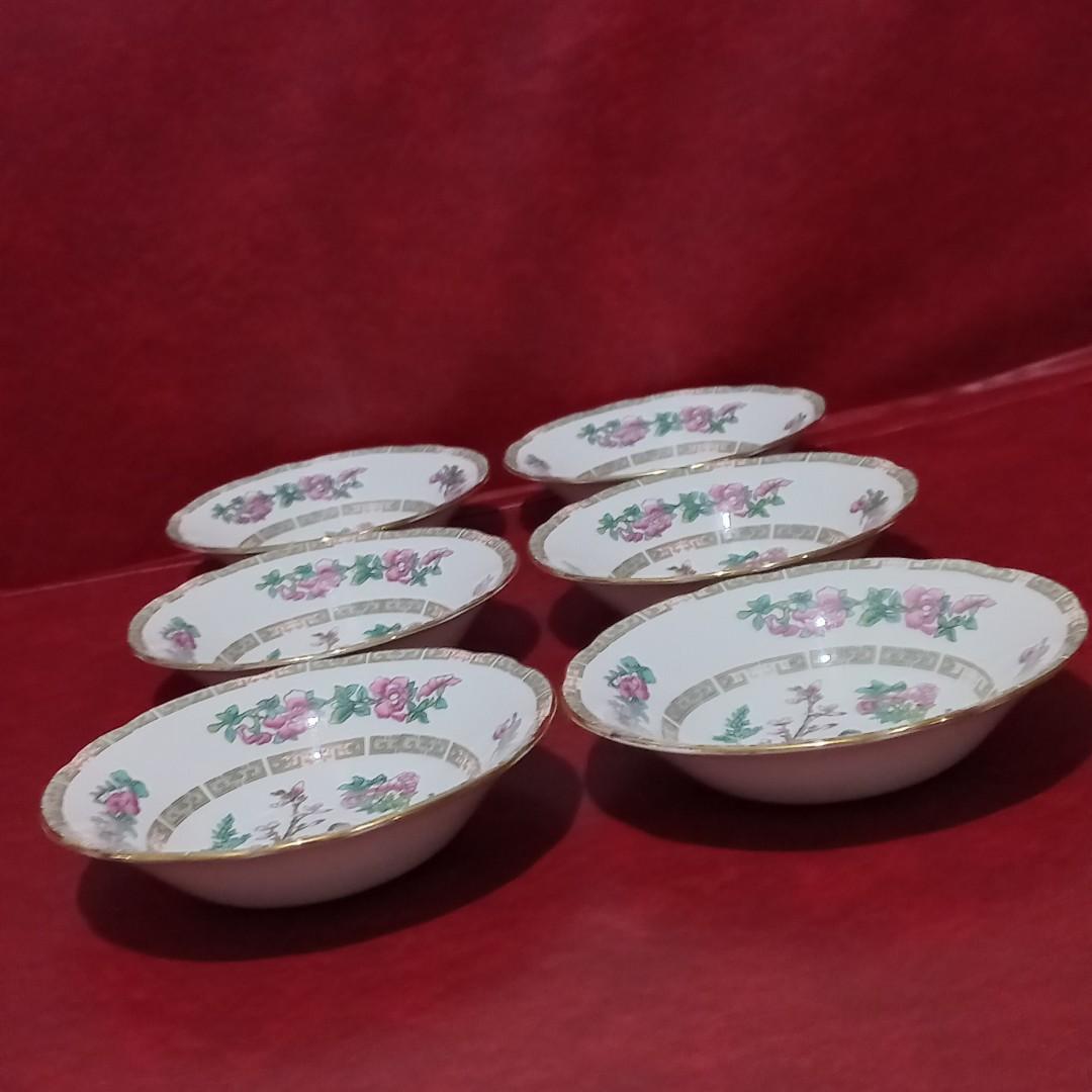 Indian Tree Kitchenware 6 Pcs Duchess Indian Tree Fruit Saucer, Furniture & Home Living ...