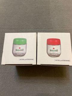 海尼根玻璃儲物罐