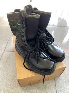 迷彩 軍靴 靴子 軍人 生存遊戲