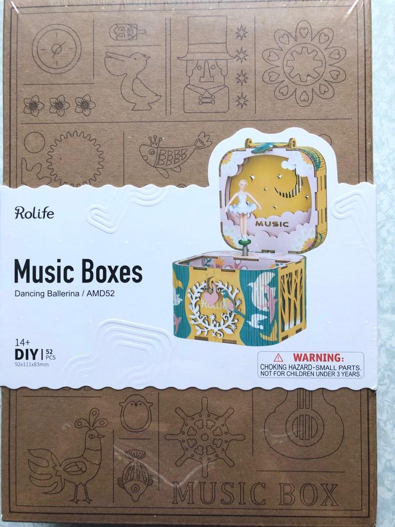 全新未開 Rolife DIY Dancing Ballerina Music Boxes, 興趣及遊戲, 玩具 & 遊戲類 Carousell