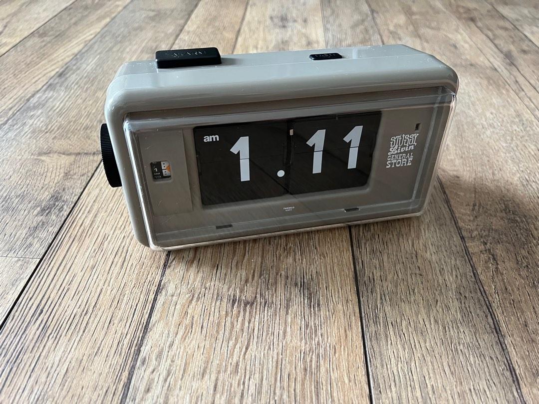 STUSSY Livin' GENERAL STORE GS Flip Clock, Furniture & Home Living