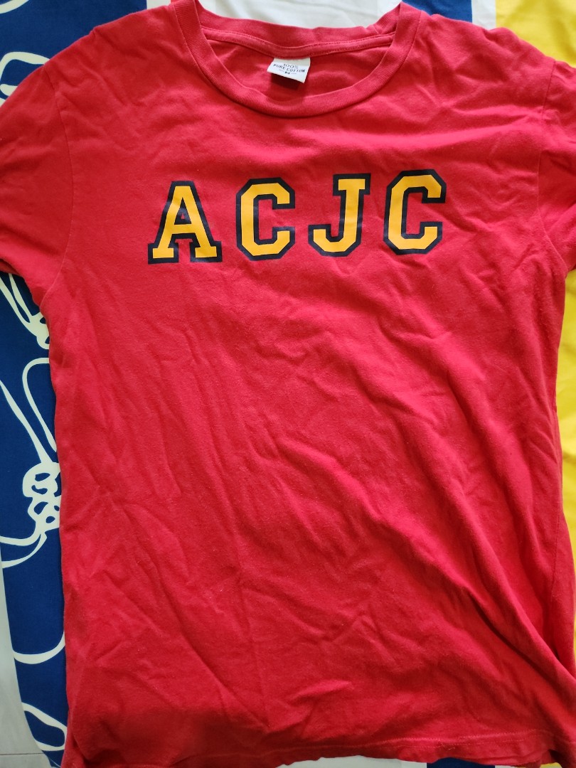 ACJC shirt, Men's Fashion, Tops & Sets, Tshirts & Polo Shirts on Carousell