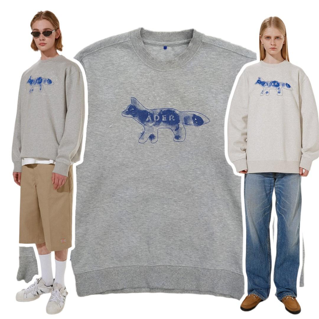 Ader error maison kitsune sweatshirt store