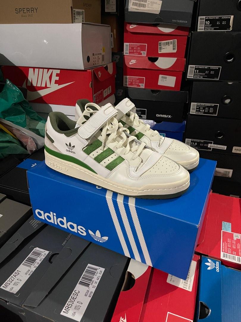 adidas forum green and pink