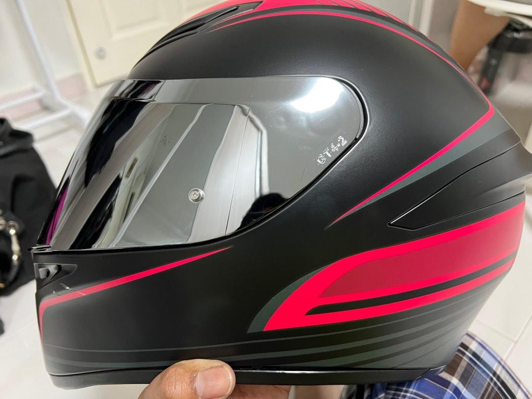 AGV K1 multi warmup black pink Motorcycles Motorcycle Apparel on