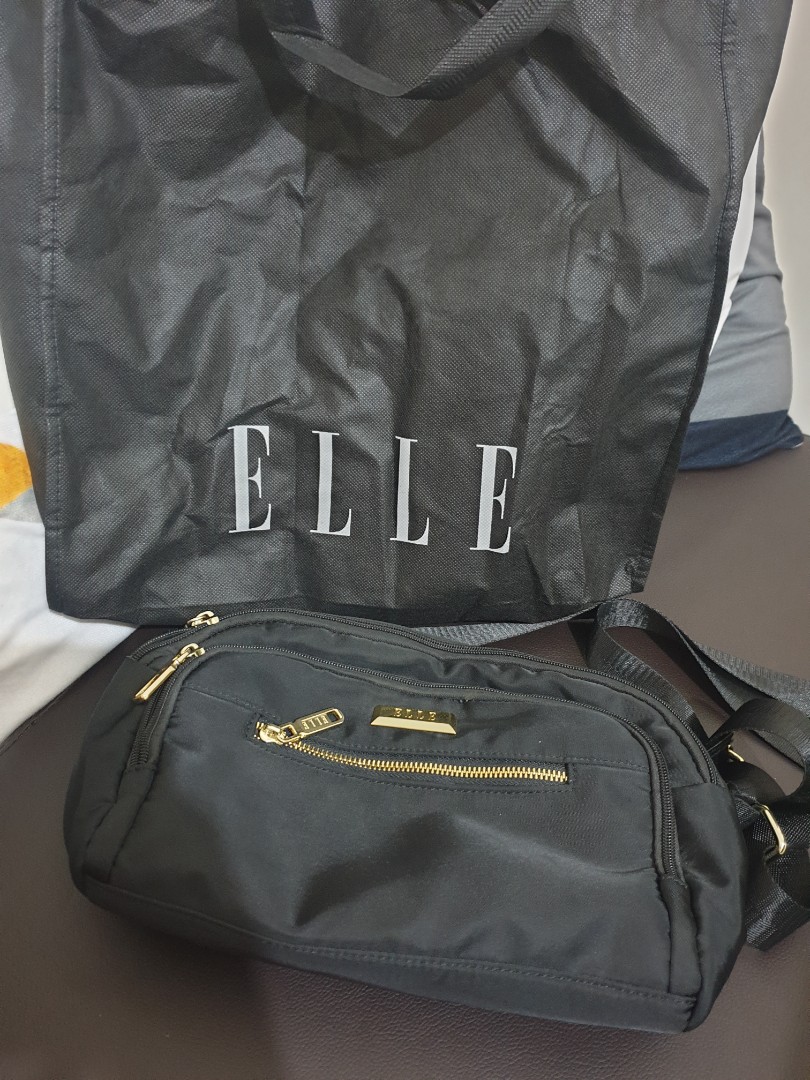 ALMOST NEW ELLE SLING BAG, Women's Fashion, Bags & Wallets, Crossbody