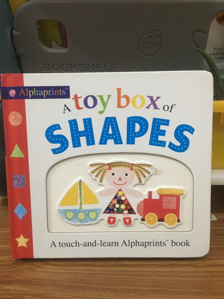 Alphaprints a toy box of shapes, Buku & Alat Tulis, Buku AnakAnak di