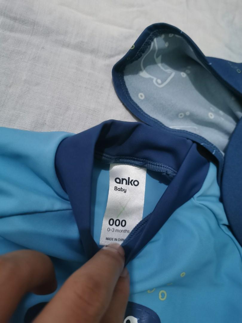 Anko Baby Rash Guard 03 mos, Babies & Kids, Babies & Kids Fashion on Carousell