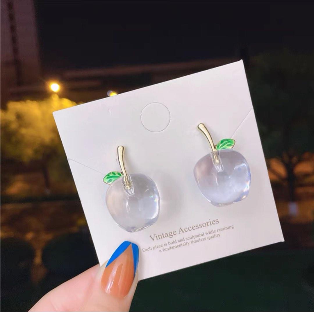 Cute big earrings hot sale