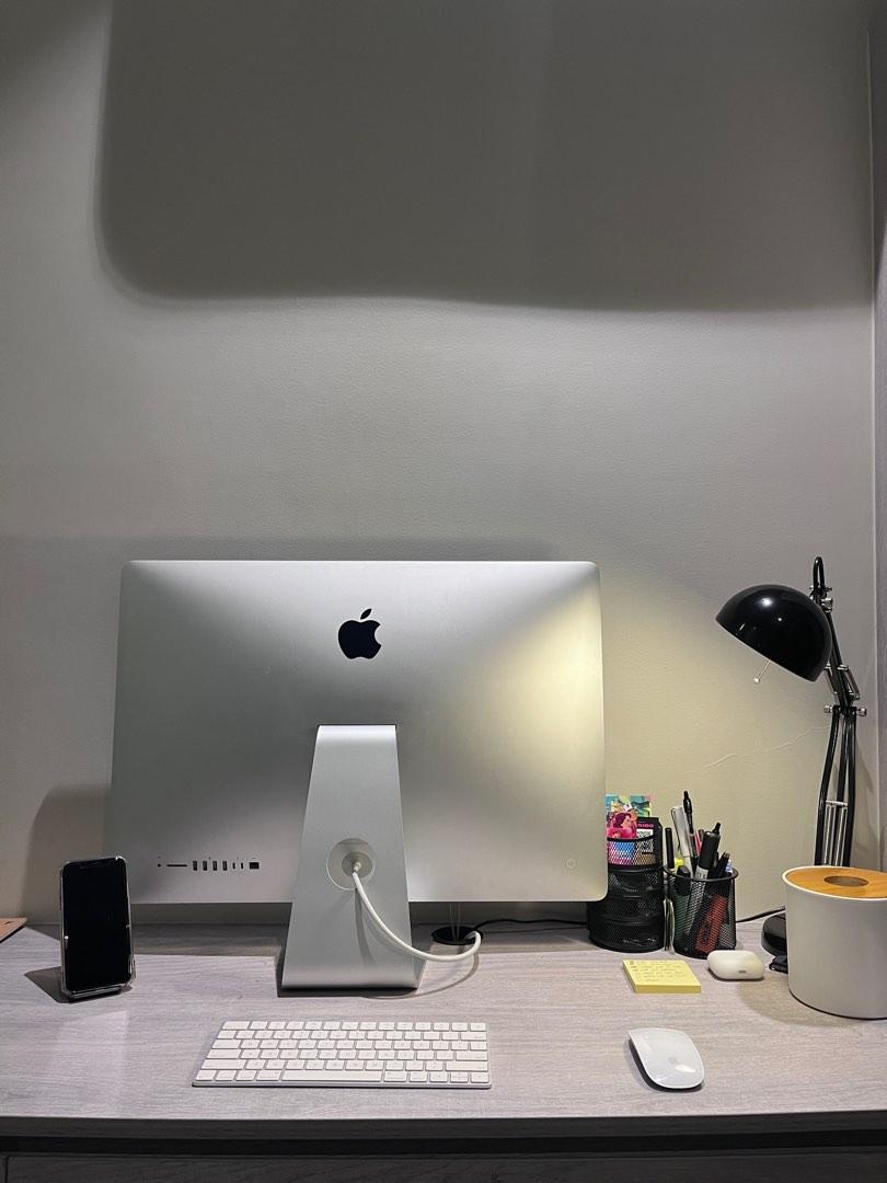 Apple iMac Retina 27 inch 2017 (Category: Desktops) located in Marikina City. Submitted by adalol (Listing ID 1187210037, Image 2). Description: Repriced! Great condition and no issues iMac desktop complete with Magic Keyboard and Magic Mouse 3.4 GHz Intel Core i5 Quad-Core 8GB of DDR4 RAM | 1TB SSD 27" 5120 x 2880 IPS Retina 5K Display AMD Radeon Pro 570 Graphics Card (4GB) RFS: need a laptop for remote work .