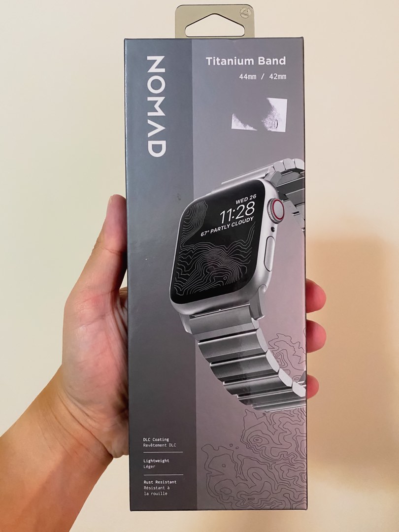 Apple link bracelet (Titanium) from Nomad, Mobile Phones & Gadgets