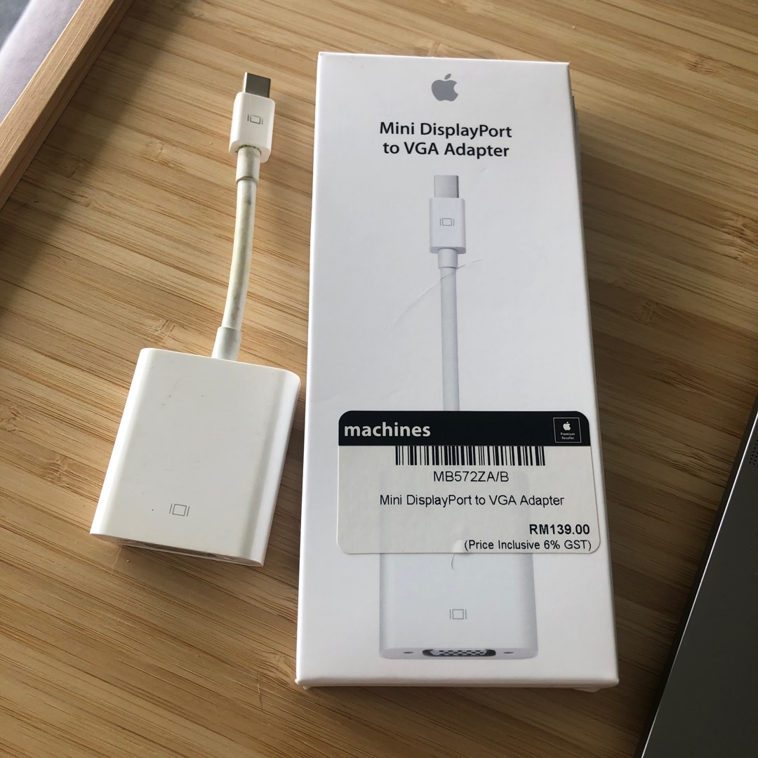 Apple mini displayport hot sale to vga adapter