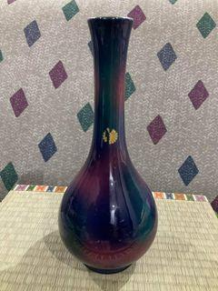 Arita Fine Porcelain Glaze Bud Vase 10" inches