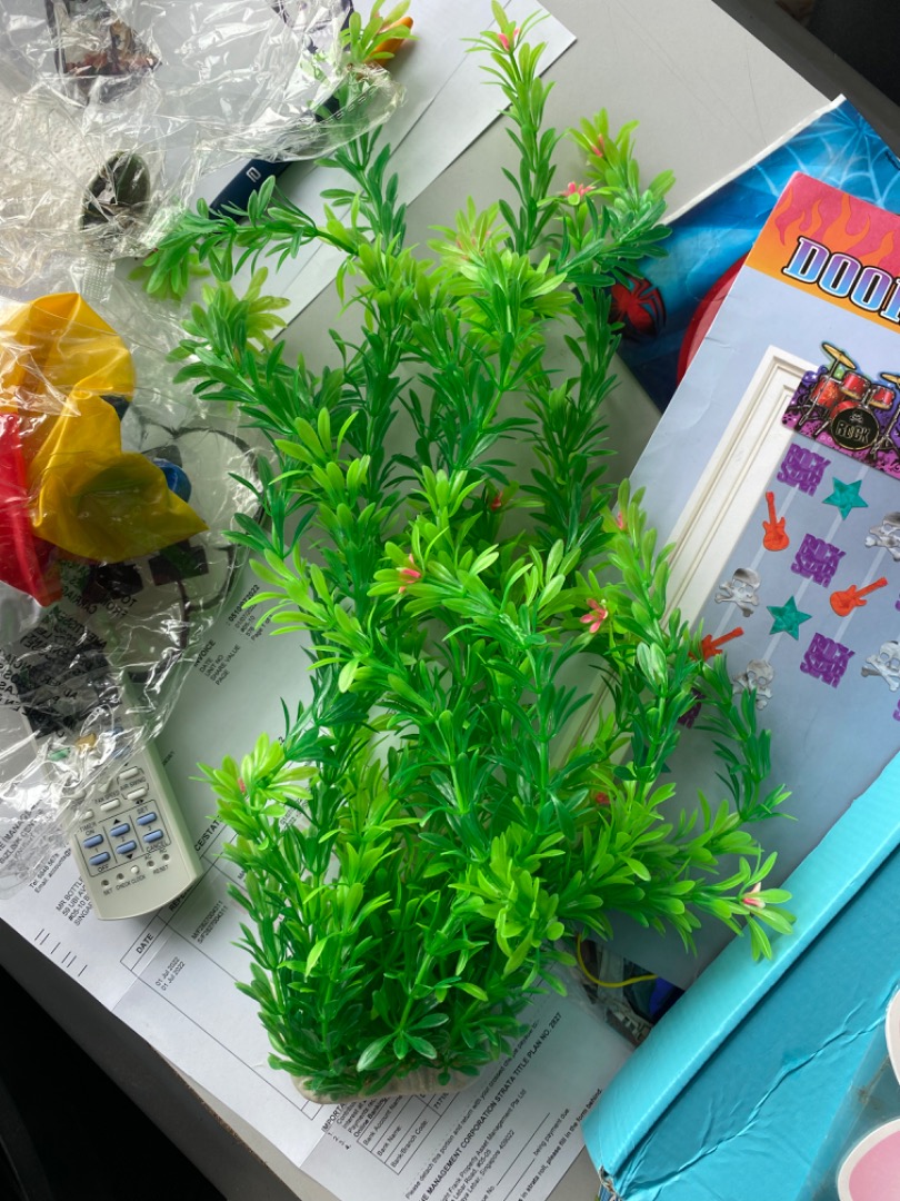 Artificial aquarium plant for your fish, Furniture & Home Living, Home