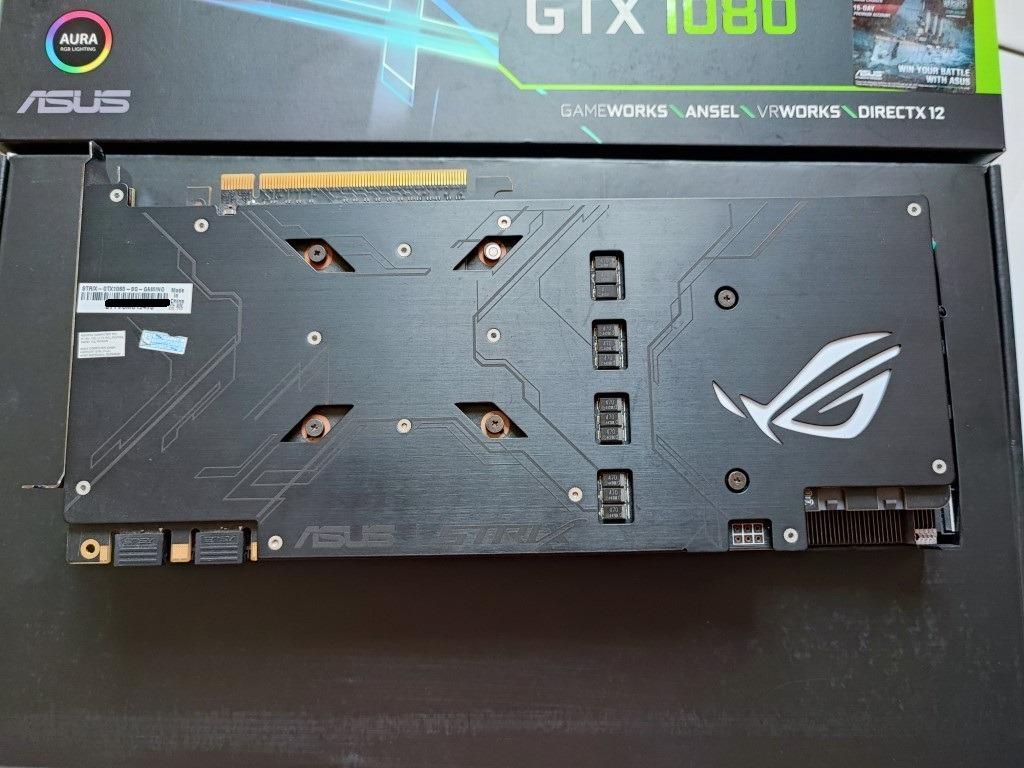 Asus gtx 1080 8gb strix 2025 rgb