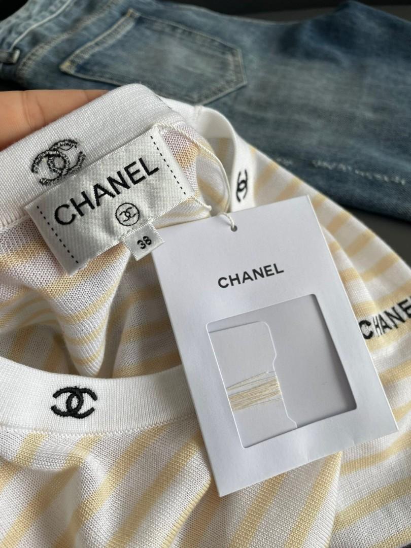 Chanel on sale embroidered sweatshirt