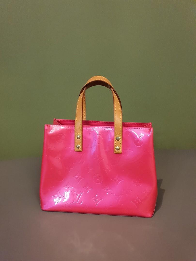 Louis Vuitton - Rose Pop Pink Monogram Vernis Reade PM