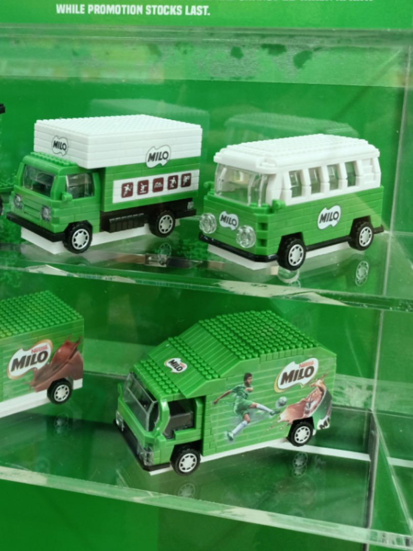 Authentic Milo Mini Van Bricks Limited Edition A Set Of 5pcs Is 35 Exclude Postage Hobbies 2047