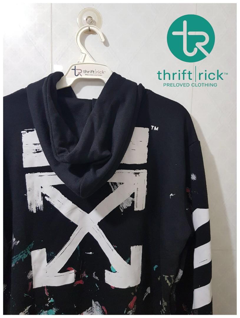 Off white supreme hoodie virgil abloh outlet