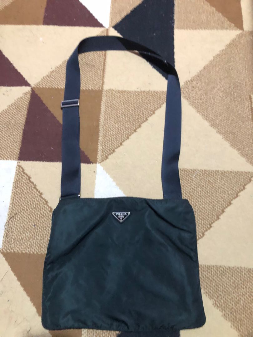 Authentic Prada Sling Bag, Men's Fashion, Bags, Sling Bags on Carousell