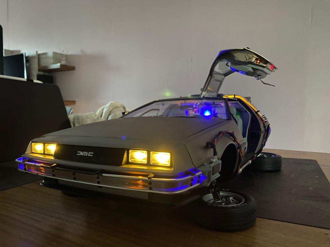 Christopher Lloyd Opens A DeLorean Time Capsule In Back To The Future