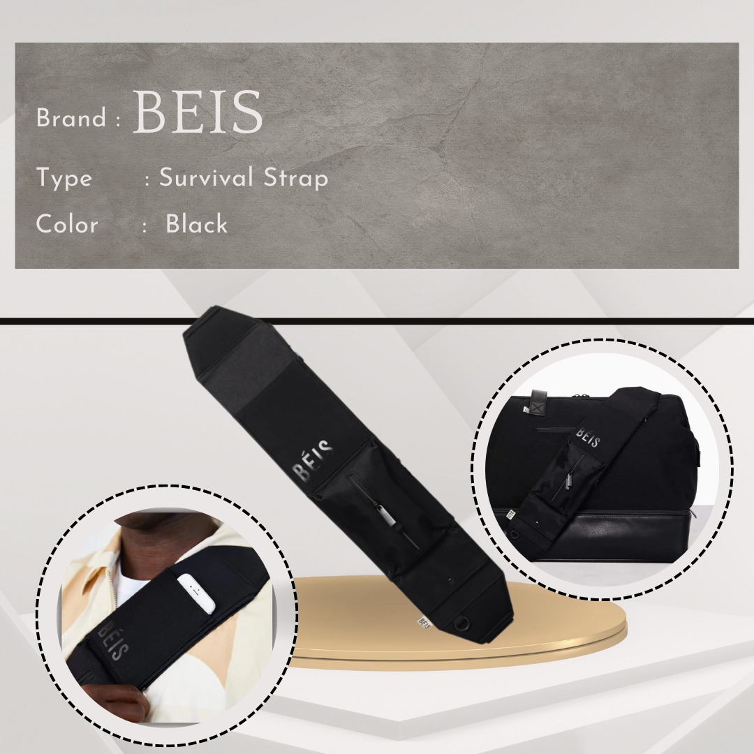 BEIS Survival Strap, Men's Fashion, Bags, Belt bags, Clutches and