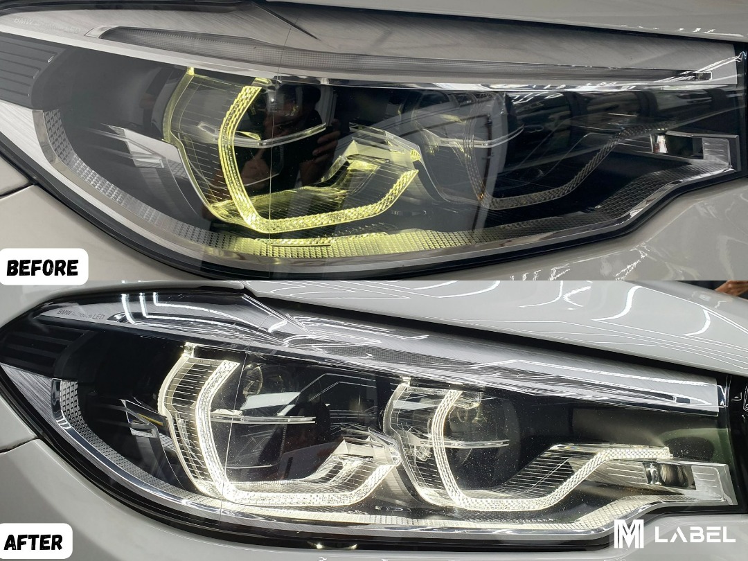 BMW G30 DRL Angel eyes Replacement, Car Accessories, Car Workshops ...