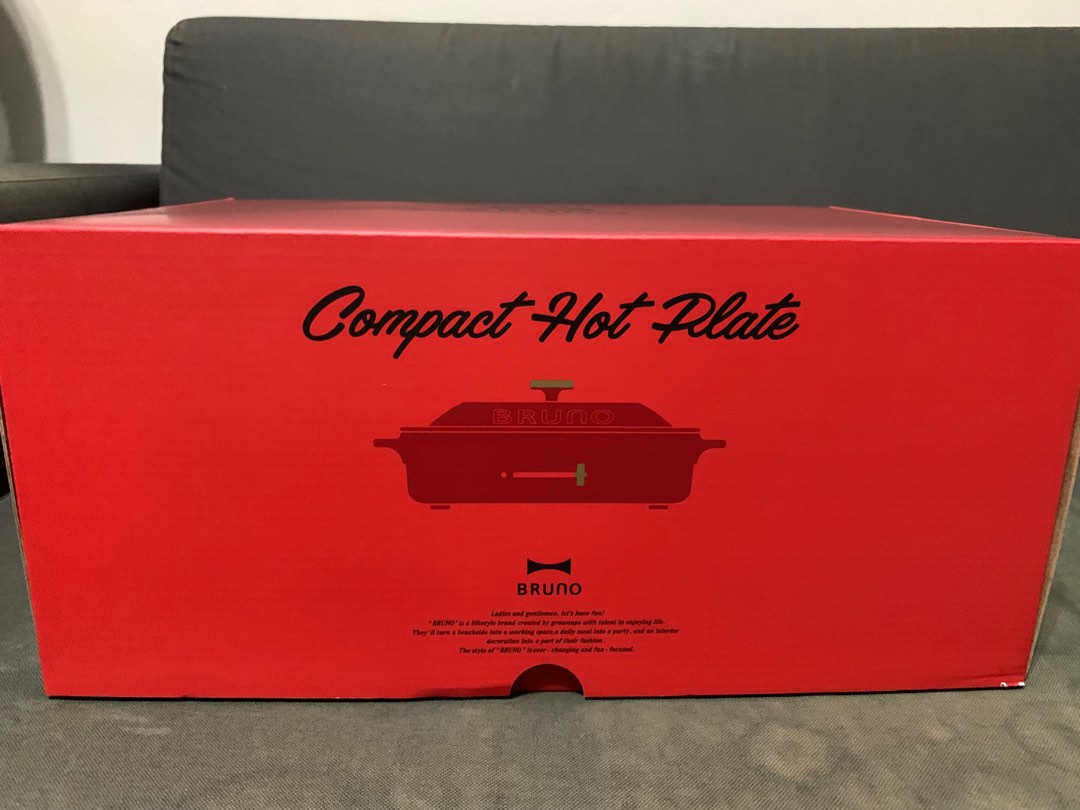 Bruno compact hot plate, TV & Home Appliances, Kitchen Appliances, BBQ