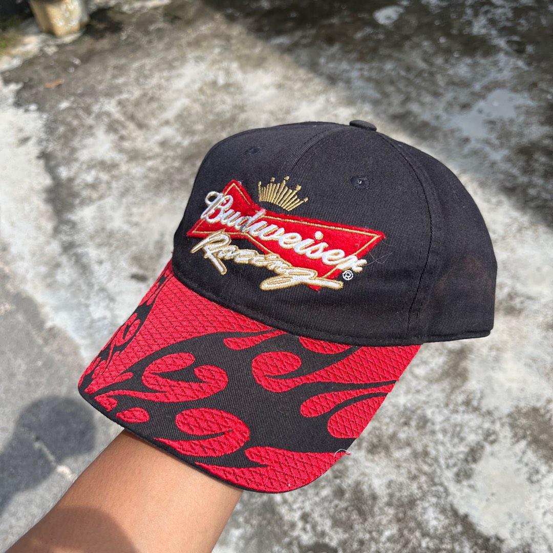 Budweiser racing best sale hat