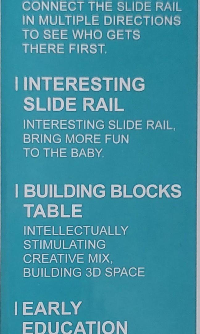 BUILDING BLOCKS TABLE, Hobbies & Toys, Toys & Games on Carousell