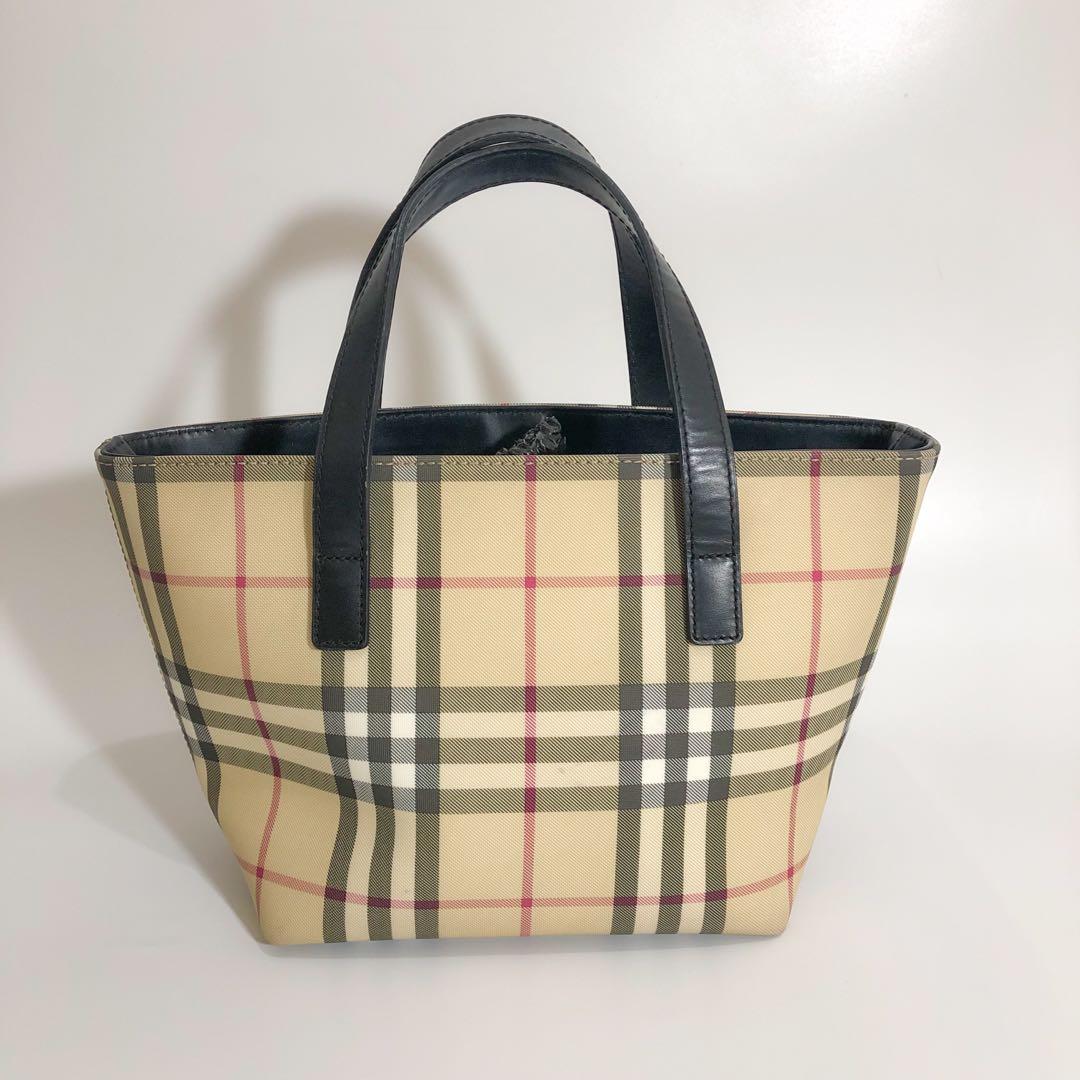 Burberry pvc tote sales