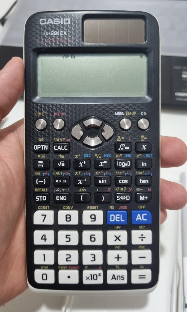 Casio Fx 991 EX SCI CAL w box and case Mobile Phones Gadgets