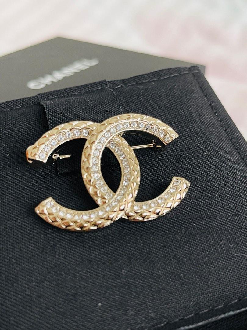 Chanel Brooch Authentic with Receipt, Luxury, Accessories on Carousell