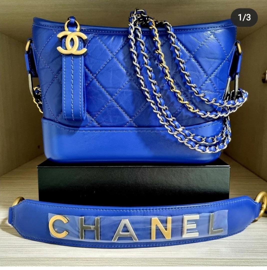 Chanel Gabrielle Bag Small So Black, Luxury, Bags & Wallets on Carousell