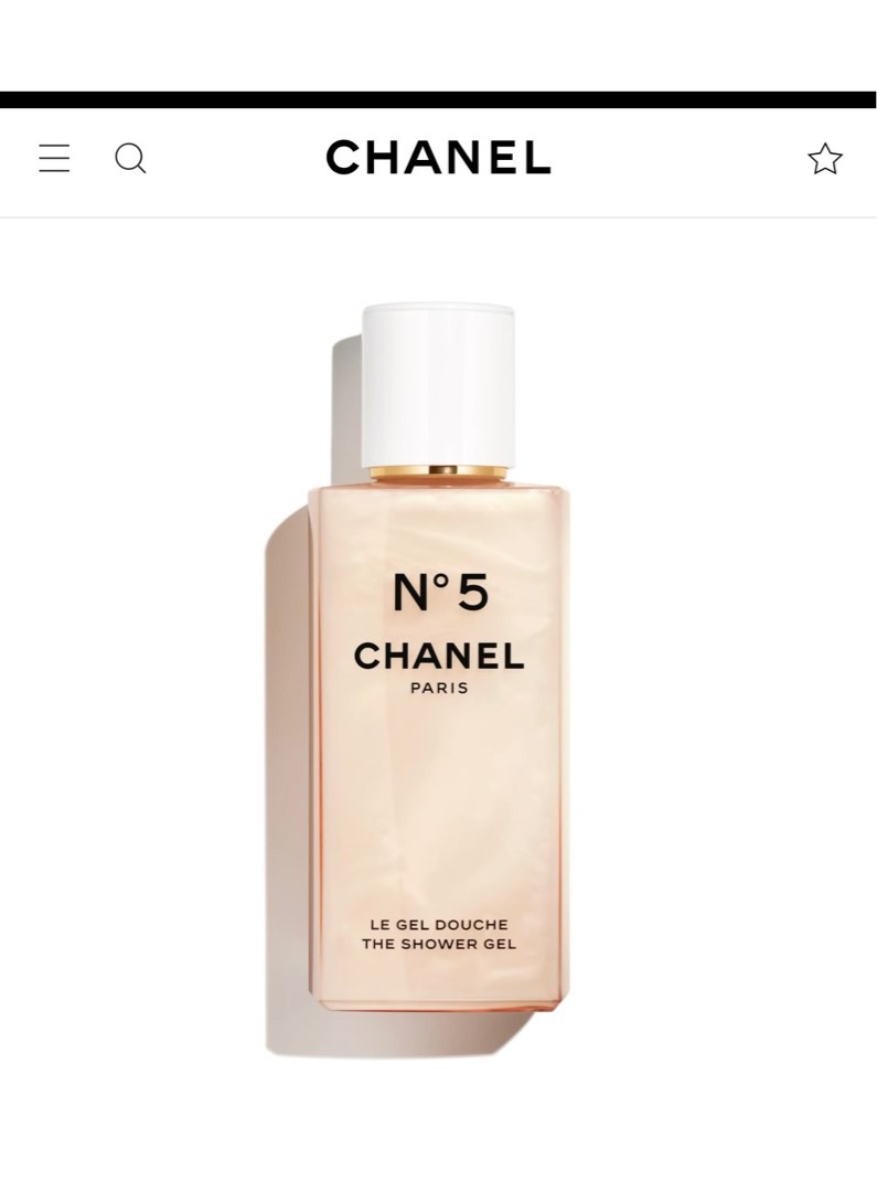 Chanel N°5 THE SHOWER GEL, Beauty & Personal Care, Bath & Body