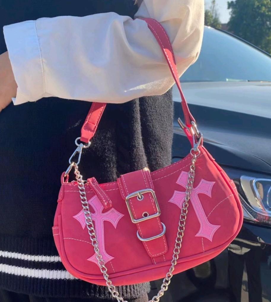 Chrome hearts shoulder bag discount