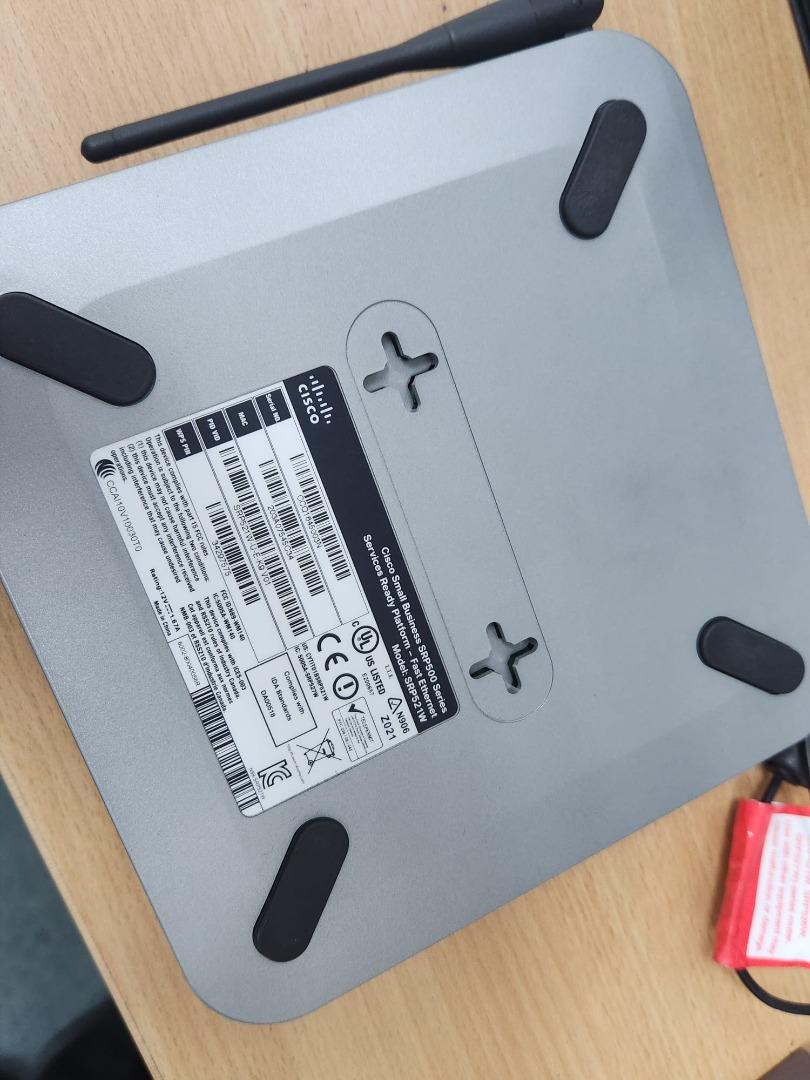 Cisco Router Model: SRP521W, Computers & Tech, Parts & Accessories ...