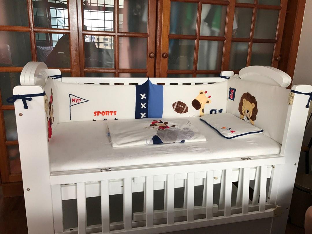 Classic Baby cot with Free delivery, Babies & Kids, Baby Nursery & Kids