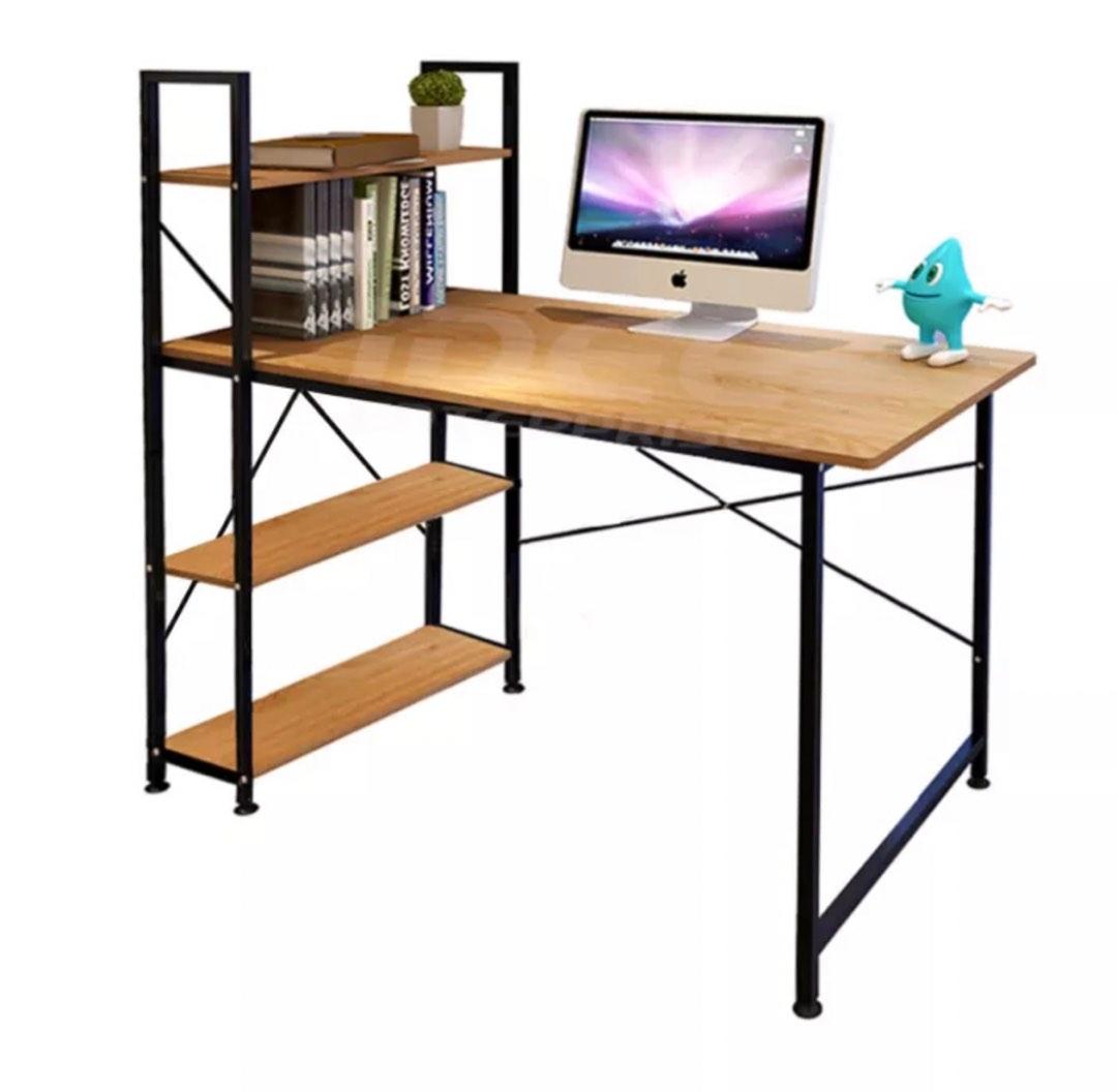 Computer Table with Shelf Stand, Furniture & Home Living, Office
