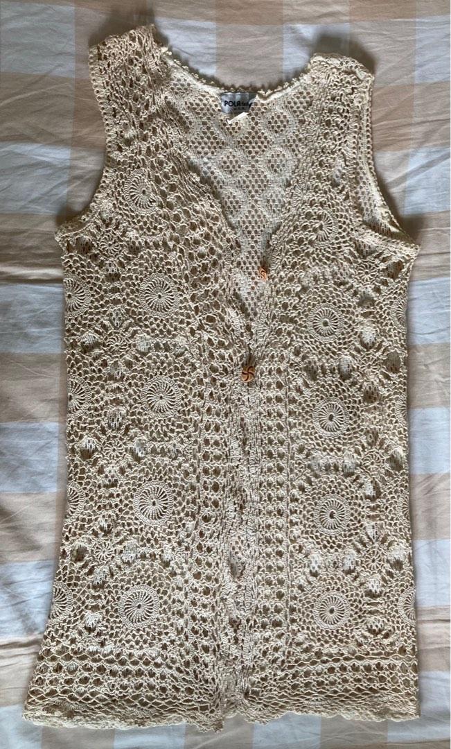 Crochet Cover Up (Category: Others Tops) located in Pasay City. Submitted by Declutter_Cha (Listing ID 1187095157, Image 1). Description: Unused, just stored.