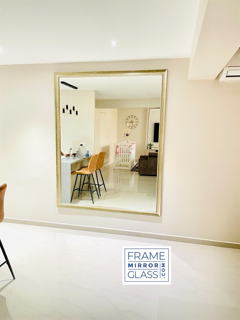 Custom size Frame Mirror, Furniture & Home Living, Home Decor, Mirrors ...