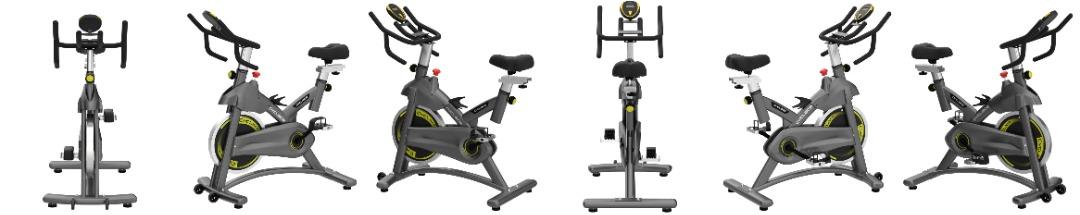 Cyclace peloton bike exercise bike stationary 330 lbs weight capacity with lcd monitor best sale