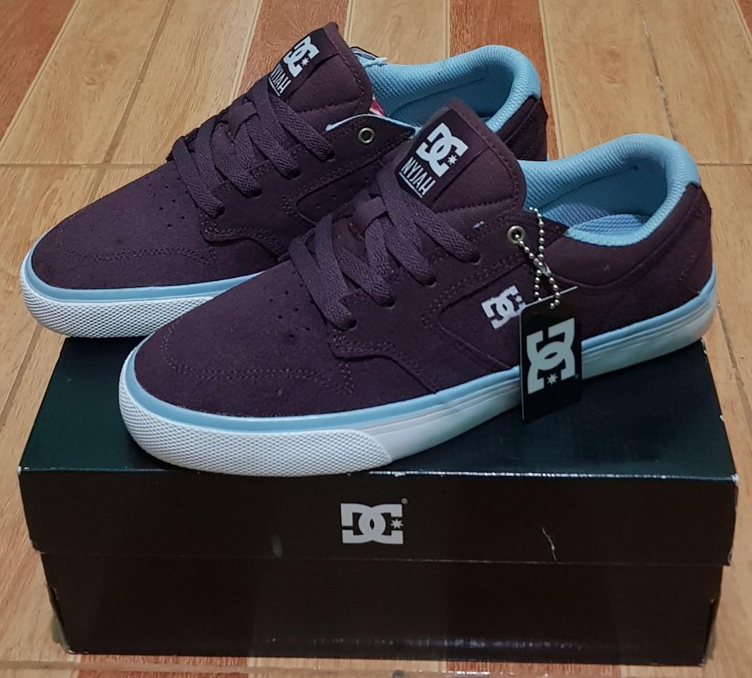 DC Nyjah Vulc Burgundy Men s Fashion Footwear Sneakers on Carousell
