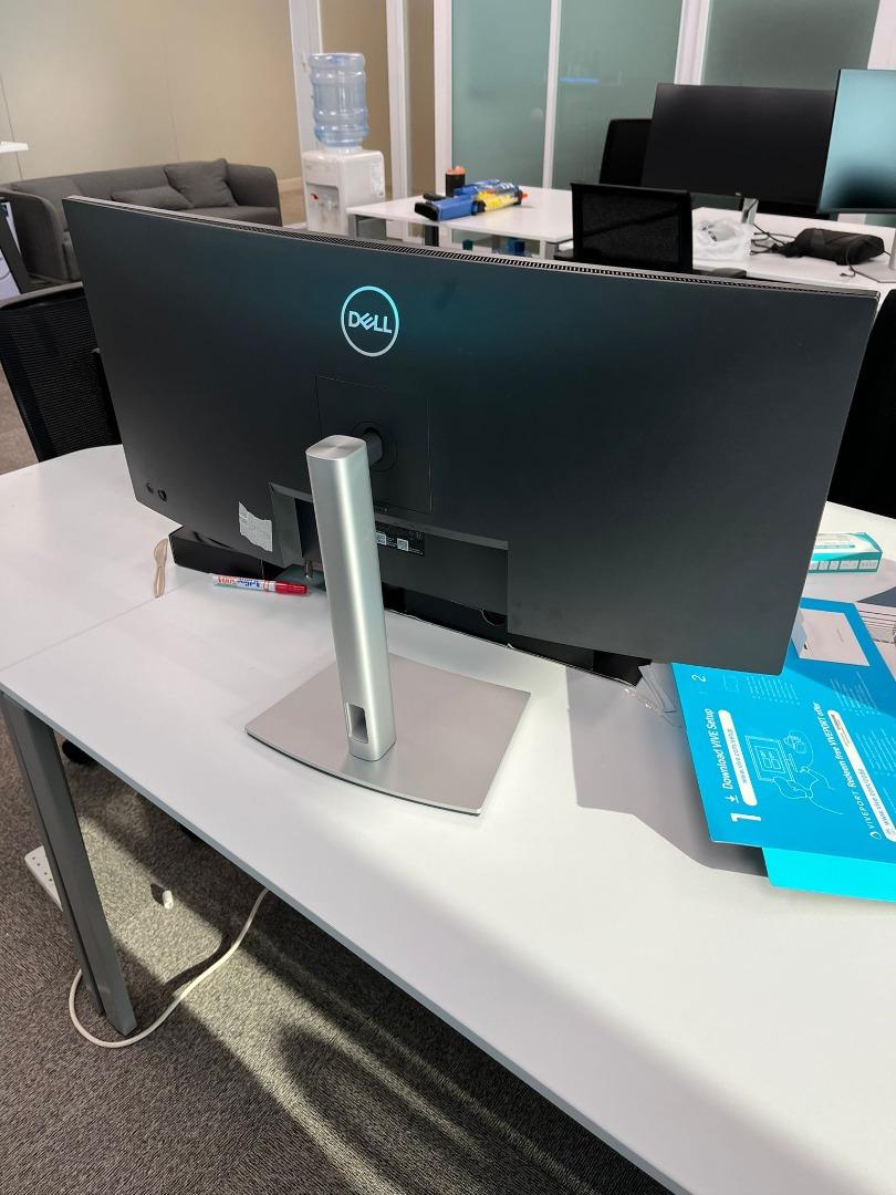 DELL Monitor P3421W 34" USBC Curved 219 IPS, 電腦＆科技, 電腦周邊及配件, 電子屏幕